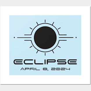 Eclipse Lover, Eclipse Event April 08, 2024 Posters and Art